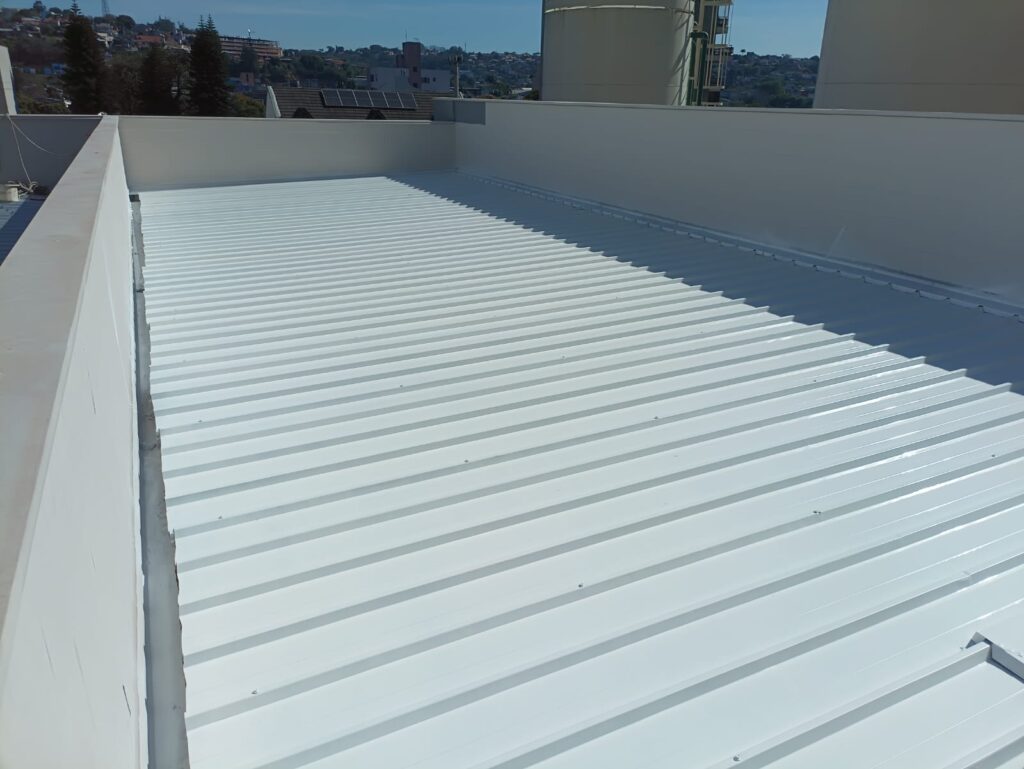 Obra Revestimento térmico Cliente QualiSaude